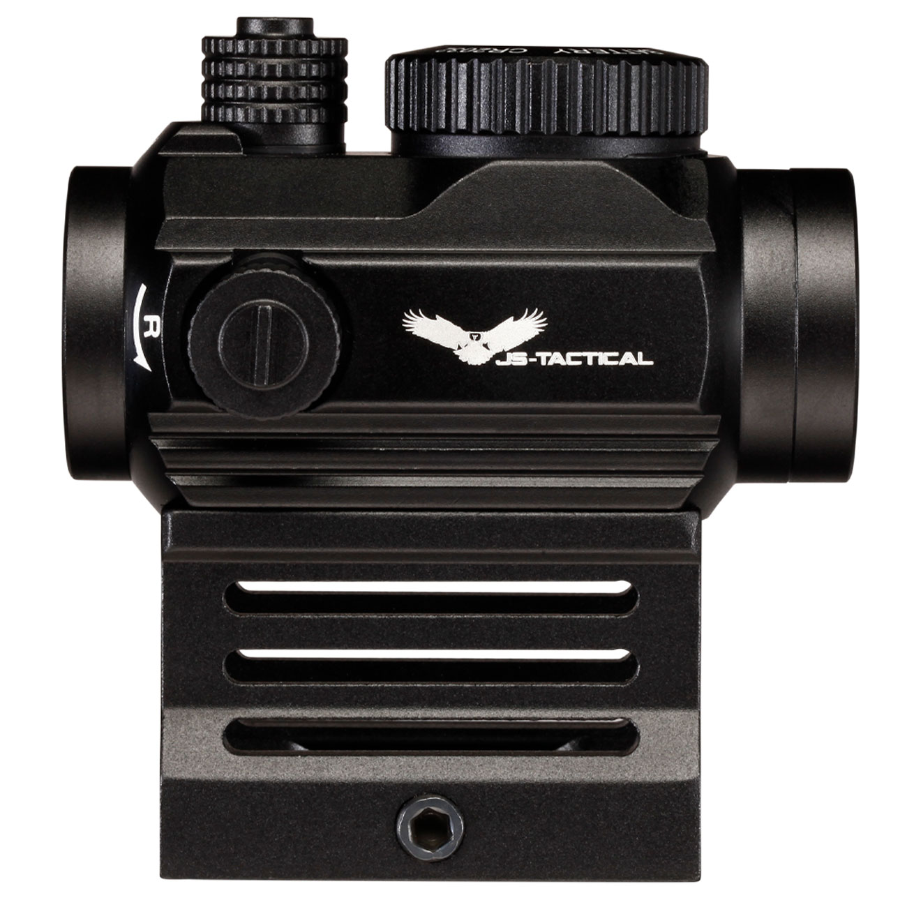 JS-Tactical BD02 2 MOA Red-Dot Sight inkl. 20 - 22 mm Halterung / Scope Riser schwarz Bild 6