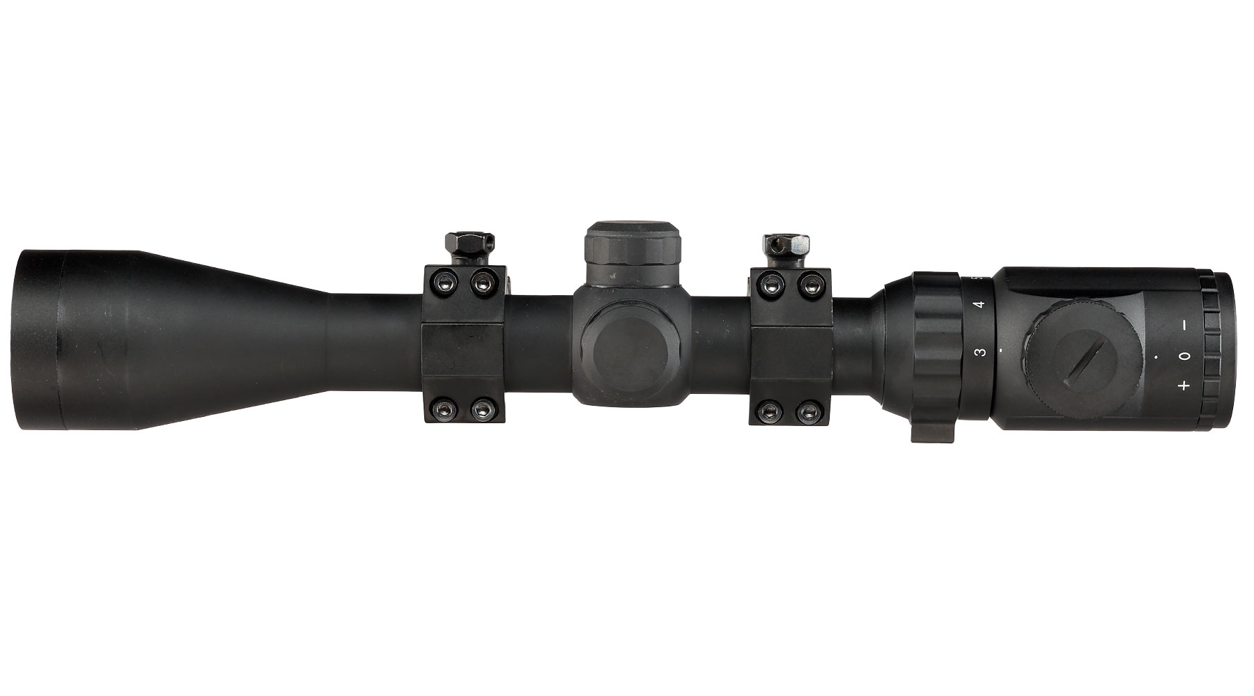 Nuprol Optics 3-9x40IR Mil-Dot Zielfernrohr beleuchtet inkl. 20-22mm / 11mm Ringe schwarz Bild 6