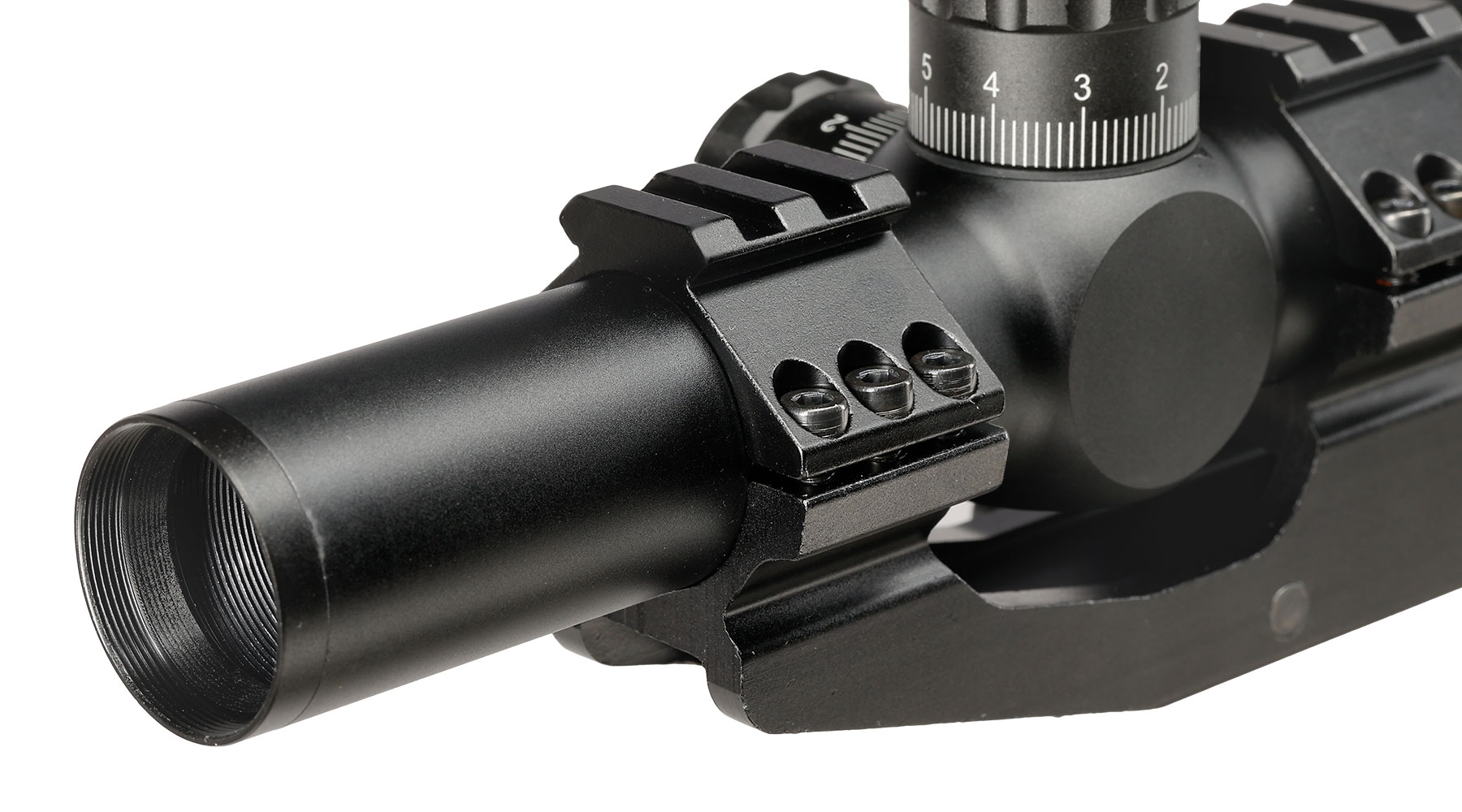 Nuprol Optics ZR10 1,25-5x26IR Circle-Dot Zielfernrohr beleuchtet inkl. 20-22mm Integralmontage schwarz Bild 7