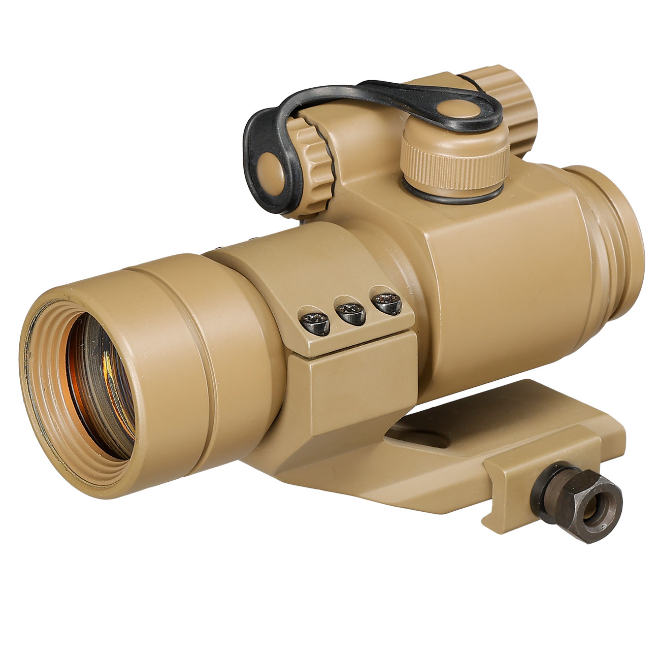 Nuprol NPoint HD-1 Red-Dot Zielgert mit 20 - 22 mm Forward Halterung Flat Dark Earth