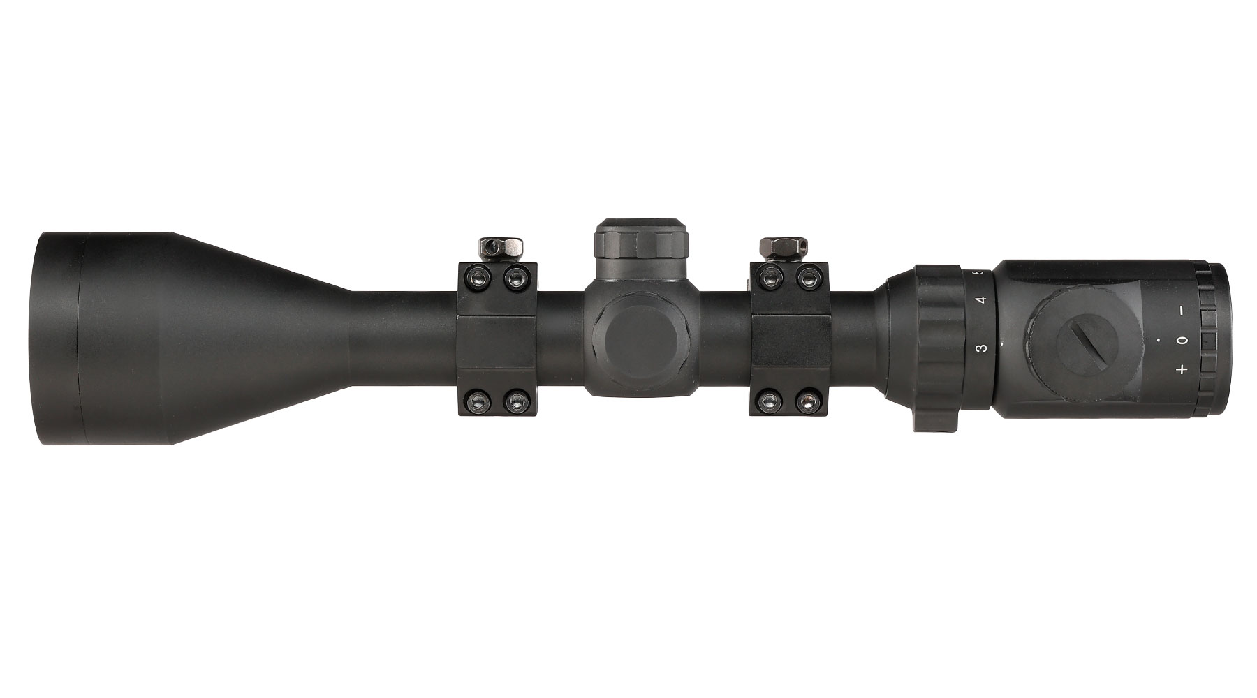 Nuprol Optics 3-9x50IR Mil-Dot Zielfernrohr beleuchtet inkl. 20-22mm / 11mm Ringe schwarz Bild 6