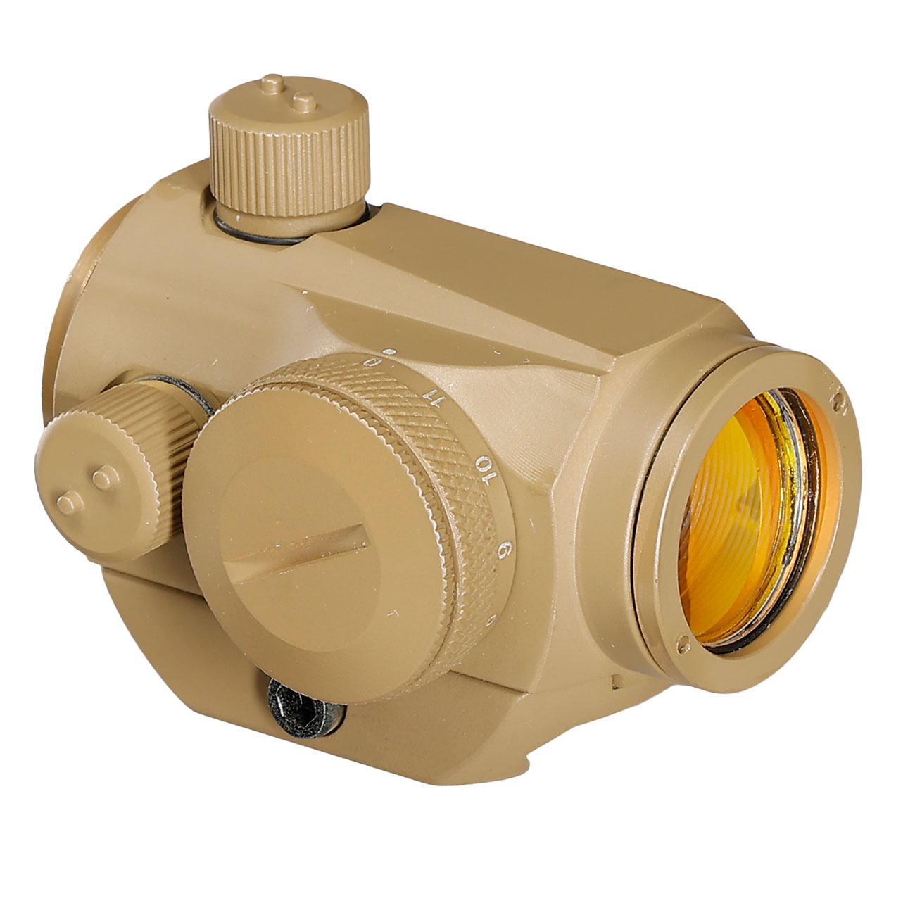 Nuprol NPoint E1 Red-Dot Zielgert inkl. Low / High Mount f. 20 - 22 mm Schienen Flat Dark Earth Bild 1