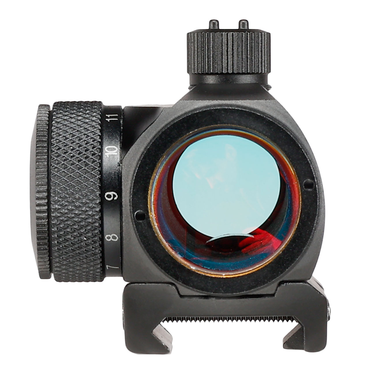 Nuprol NPoint E1 Red-Dot Zielgert inkl. Low / High Mount f. 20 - 22 mm Schienen schwarz Bild 6
