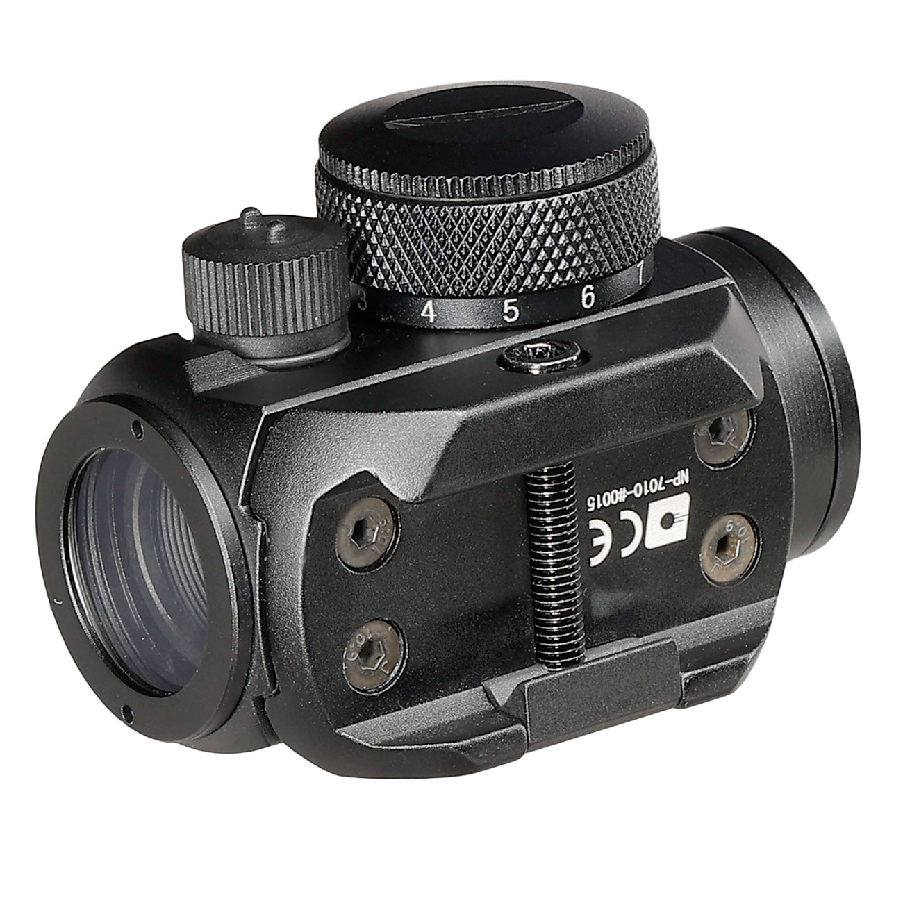 Nuprol NPoint E1 Red-Dot Zielgert inkl. Low / High Mount f. 20 - 22 mm Schienen schwarz Bild 8