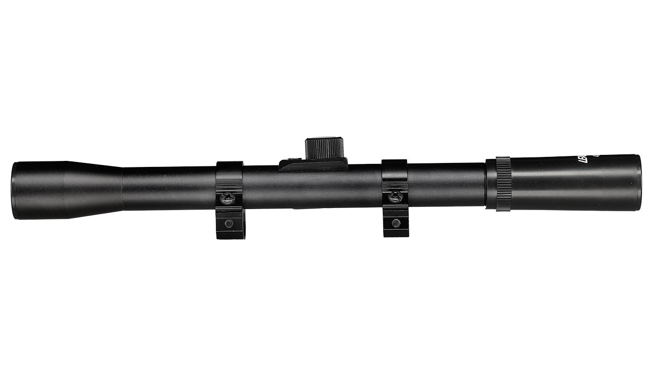 Leader 4x20 Duplex Zielfernrohr inkl. 11mm Ringe schwarz Bild 4