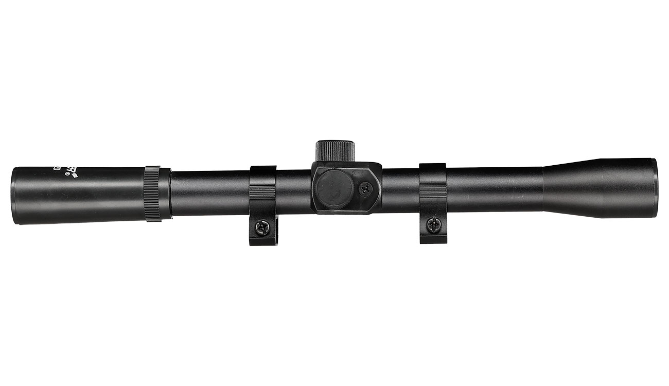 Leader 4x20 Duplex Zielfernrohr inkl. 11mm Ringe schwarz Bild 5