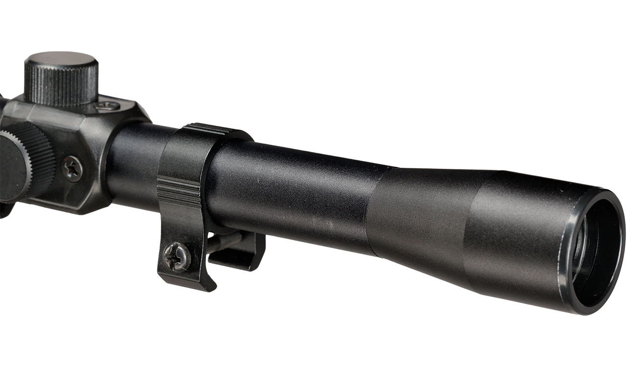 Leader 4x20 Duplex Zielfernrohr inkl. 11mm Ringe schwarz Bild 7