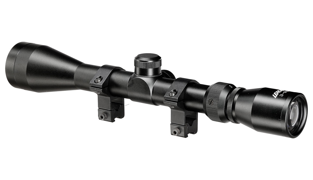 Leader 3-9x40 Duplex Zielfernrohr inkl. 11mm Ringe schwarz Bild 3