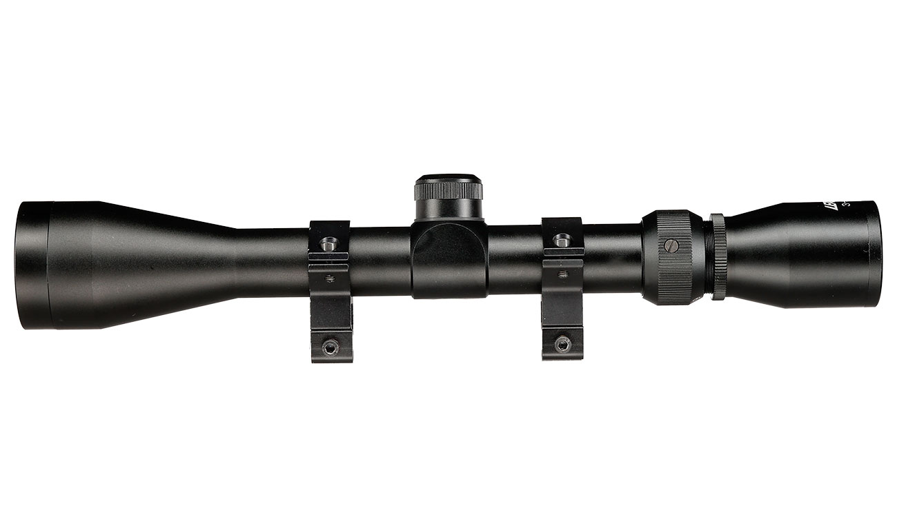 Leader 3-9x40 Duplex Zielfernrohr inkl. 11mm Ringe schwarz Bild 5