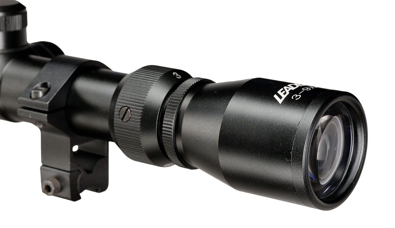 Leader 3-9x40 Duplex Zielfernrohr inkl. 11mm Ringe schwarz Bild 8