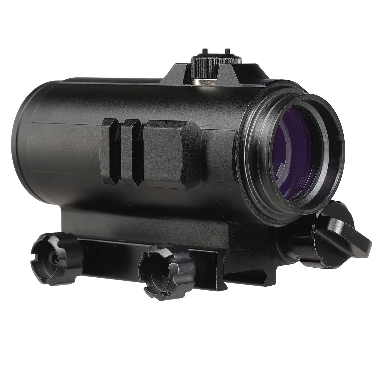 Max Tactical DK-9 Style Red-Dot Zielgert f. 20 - 22 mm Schienen schwarz Bild 3