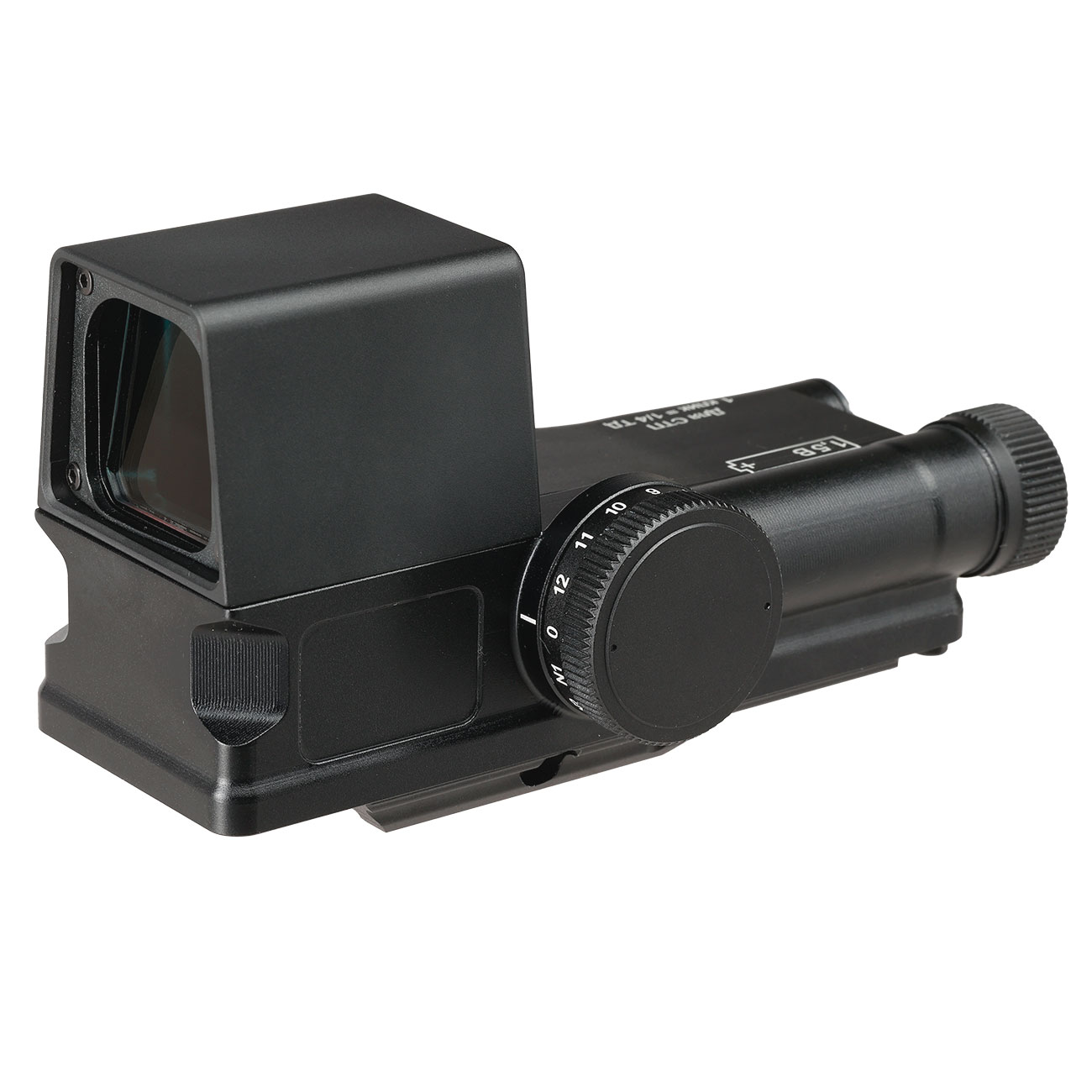 Max Tactical 1P87 Style Red-Dot Zielgert mit NVG Modus f. 20 - 22 mm Schienen schwarz