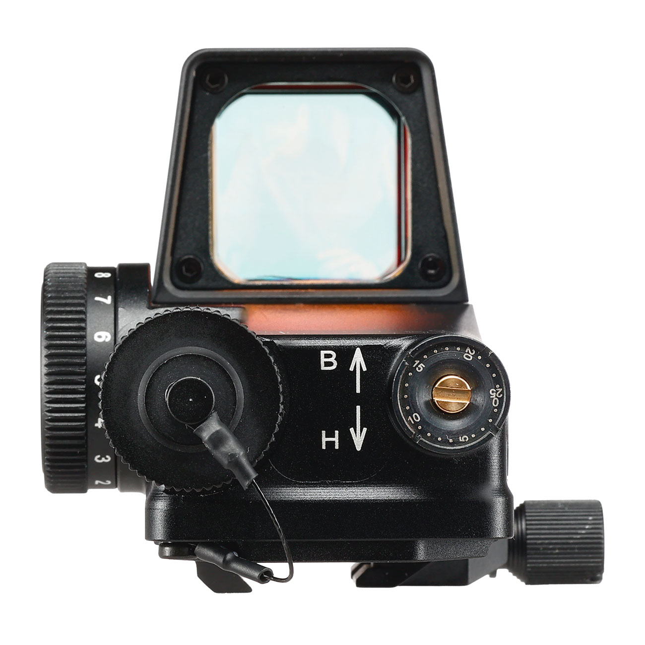 Max Tactical 1P87 Style Red-Dot Zielgert mit NVG Modus f. 20 - 22 mm Schienen schwarz Bild 7