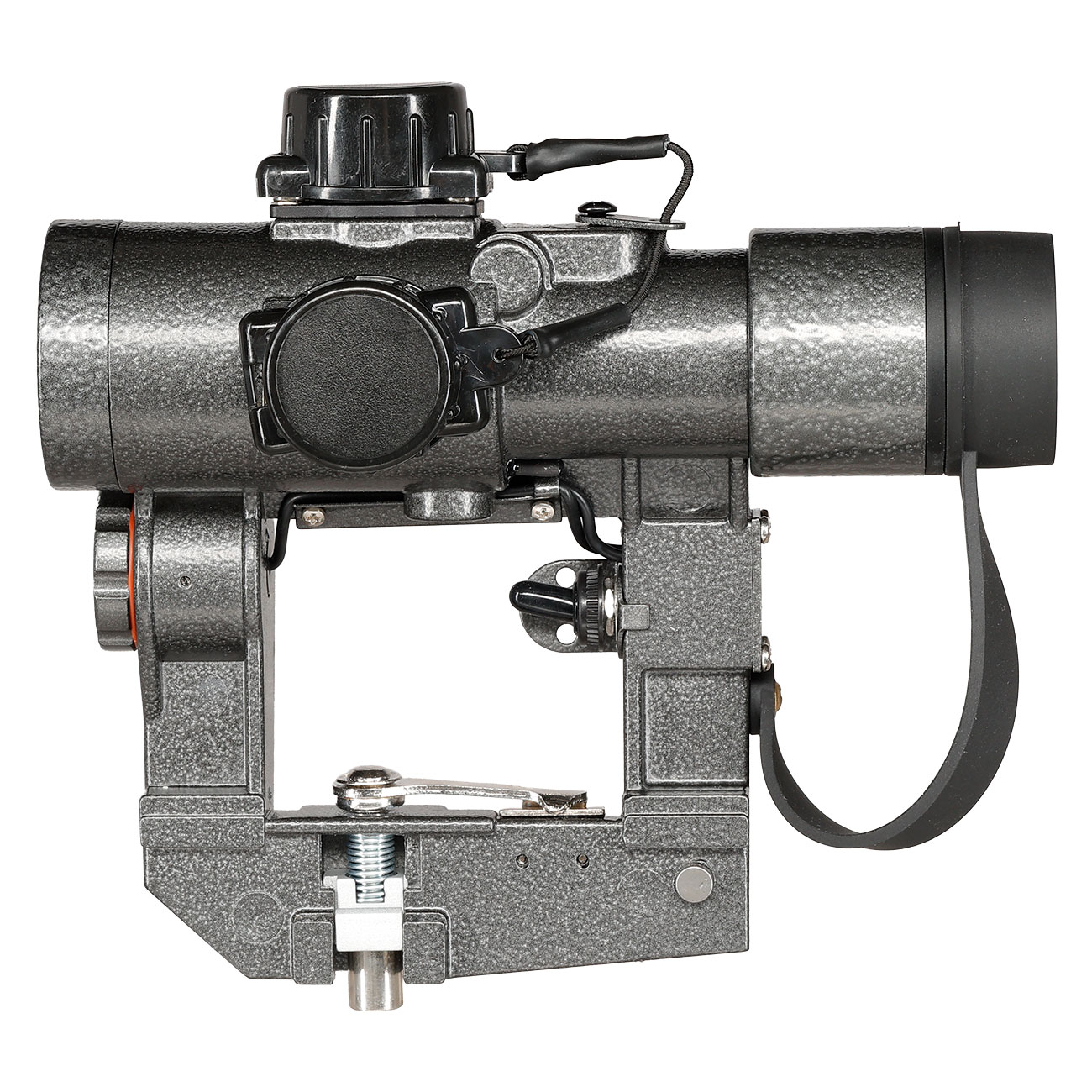 Max Tactical Kobra PK-A Style Red-Dot Zielgerät mit integrierter AK / SVD / SKS Seitenmontage grau Bild 6