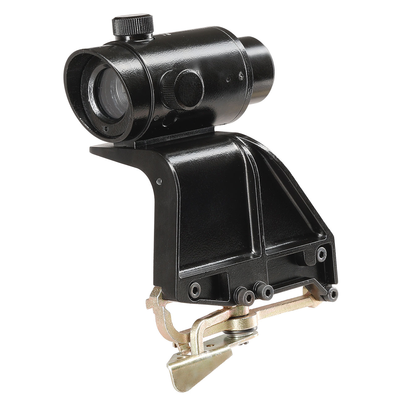 Max Tactical 1P76 Style Zielgert mit integrierter AK / SVD / SKS Seitenmontage schwarz