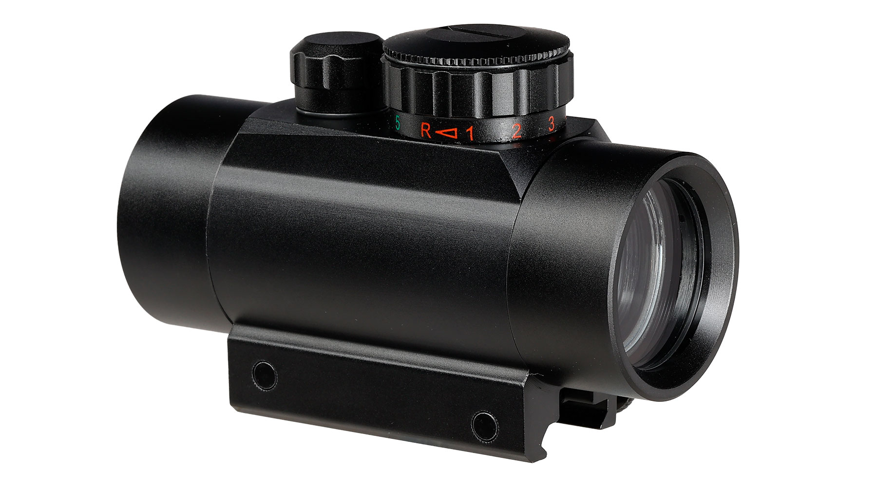 Delta Armory 1x30 Red- / Green-Dot Sight mit Metallgehuse inkl. 20 - 22 mm Halterung schwarz Bild 1