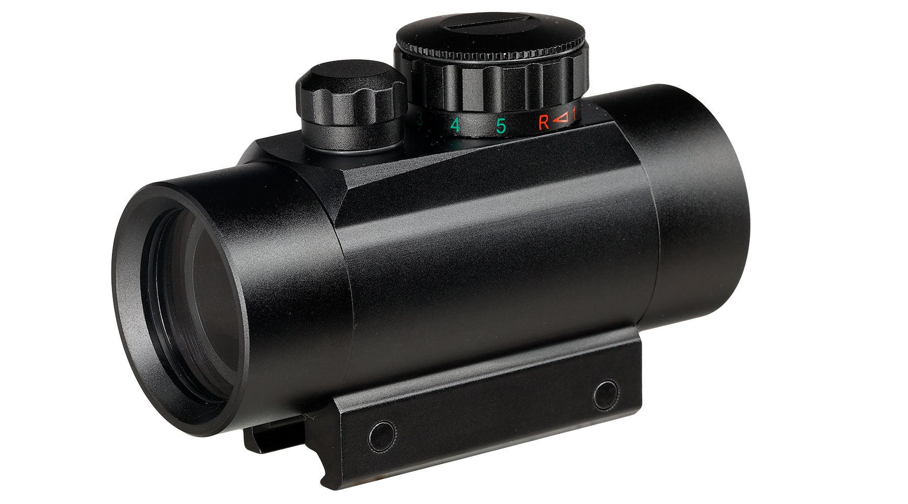 Delta Armory 1x30 Red- / Green-Dot Sight mit Metallgehuse inkl. 20 - 22 mm Halterung schwarz Bild 2