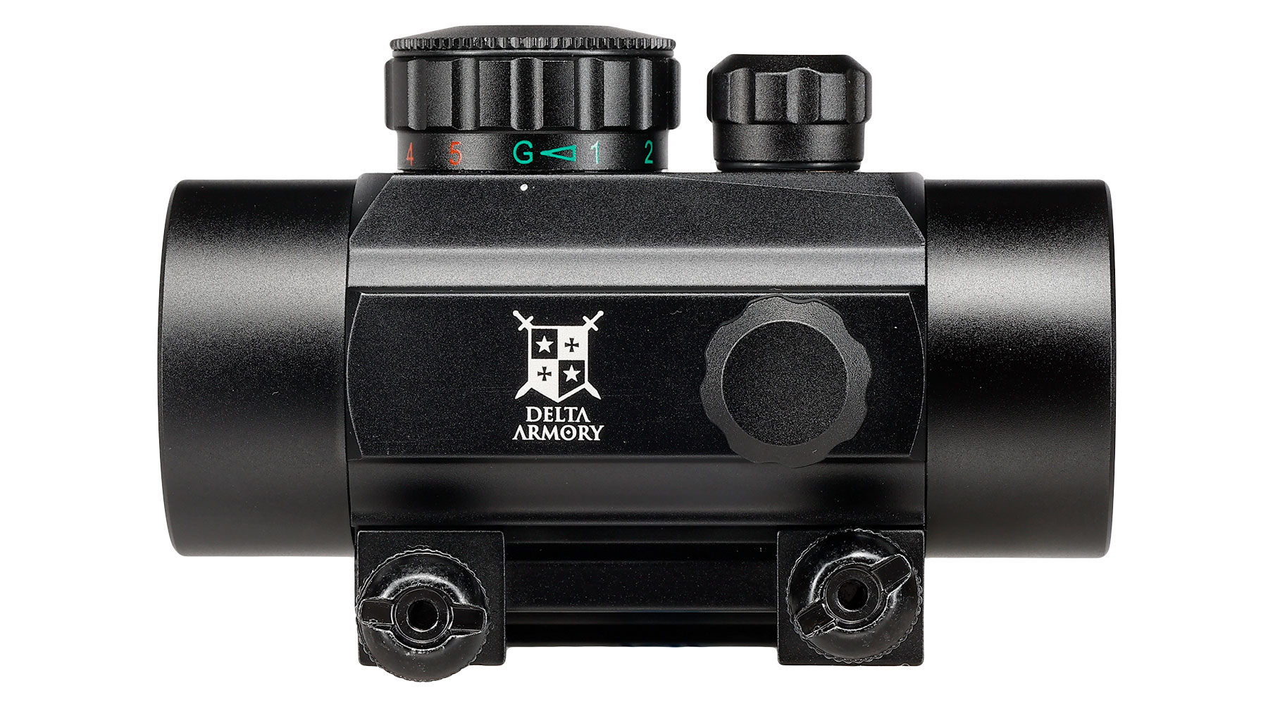 Delta Armory 1x30 Red- / Green-Dot Sight mit Metallgehuse inkl. 20 - 22 mm Halterung schwarz Bild 4