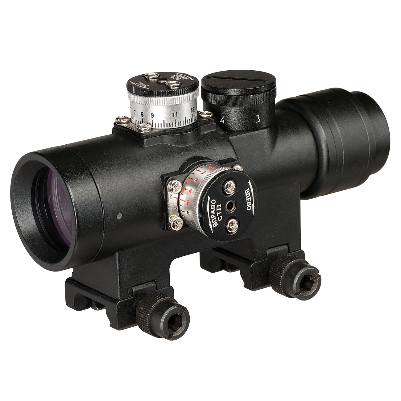 Max Tactical PK-AW Style Red-Dot Zielgert f. 20 - 22 mm Schienen schwarz