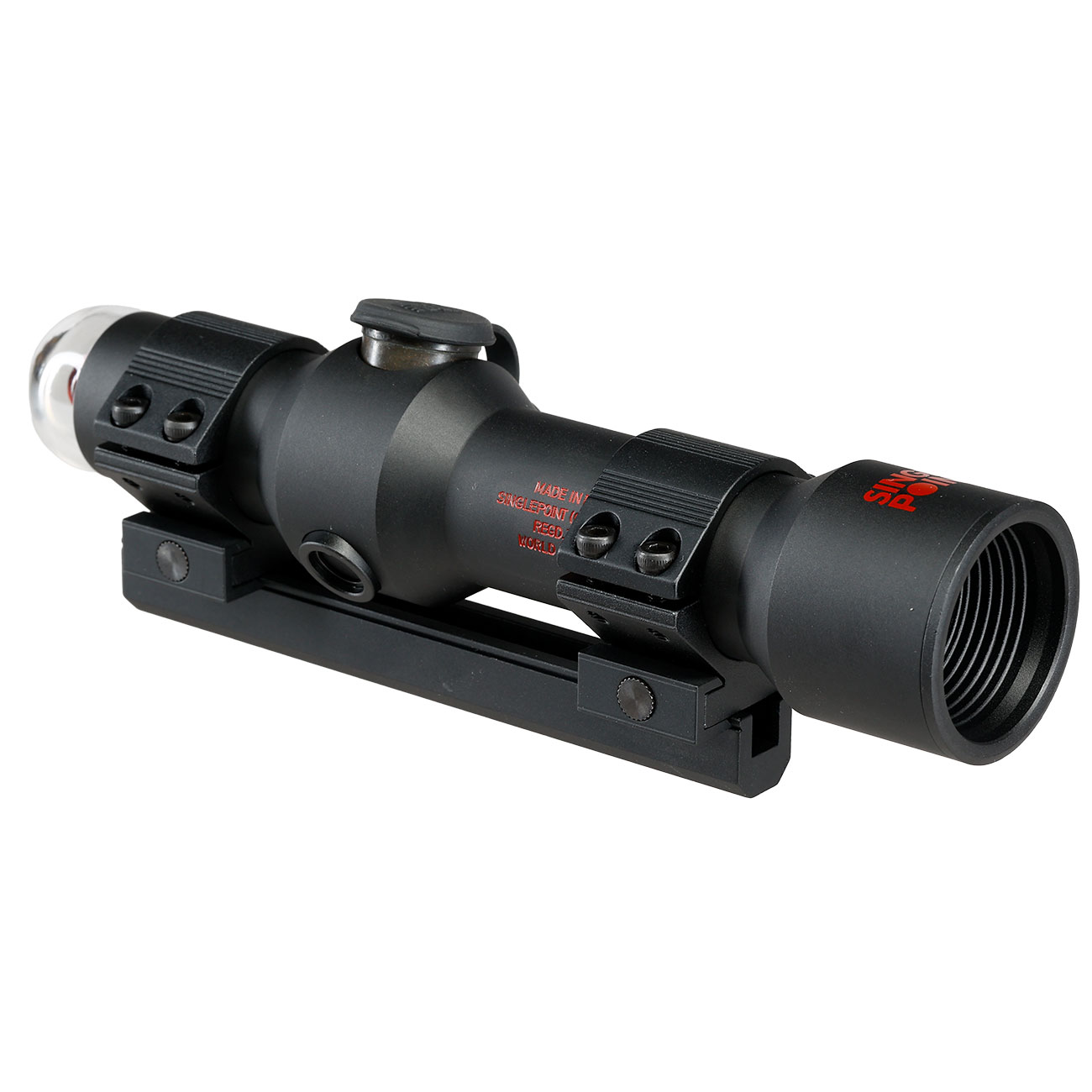 Max Tactical Single Point Red-Dot Sight OEG MOA Vollmetall f. XM177 / CAR-15 Tragegriff schwarz Bild 3