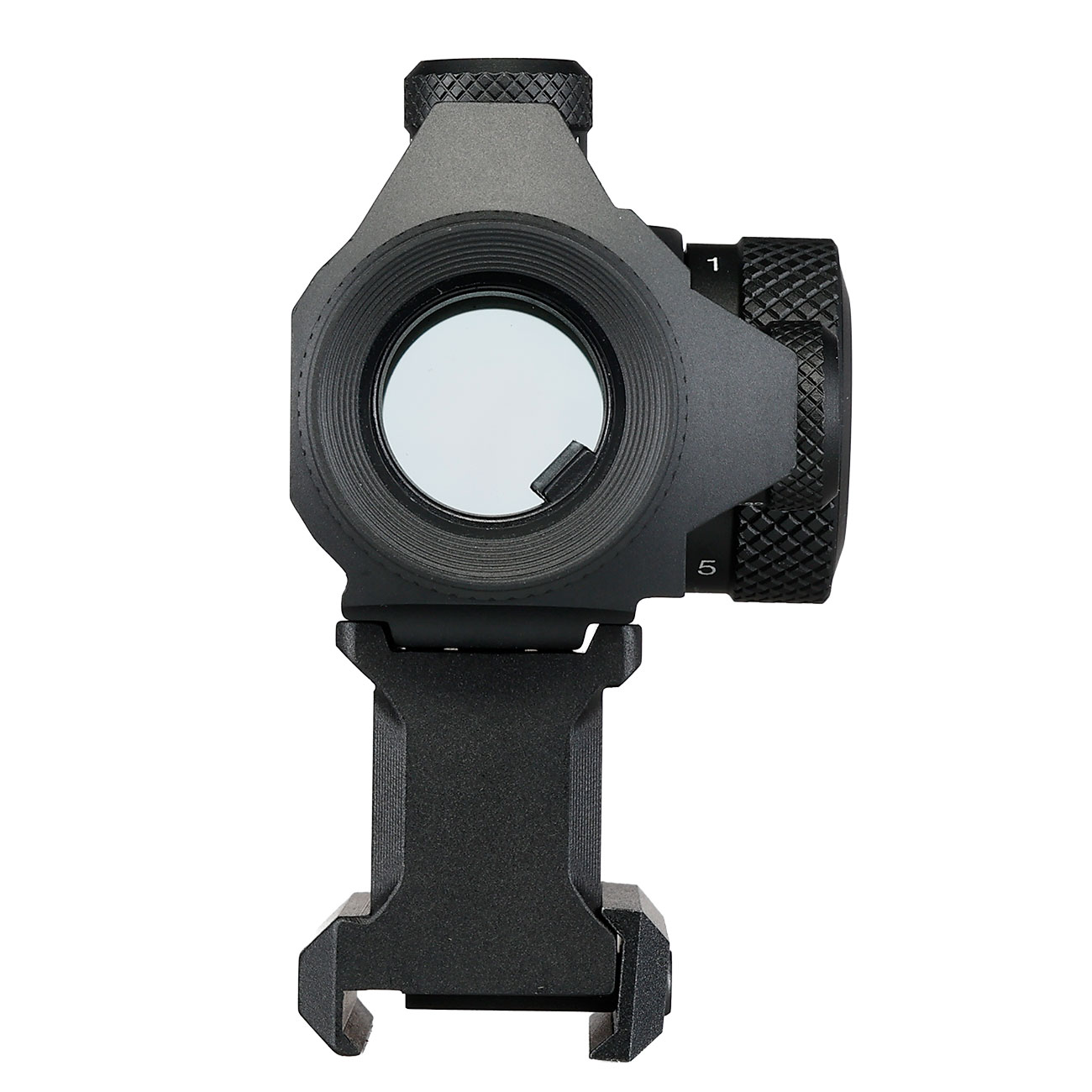 ASG / Strike Systems RDATS-01 Red-Dot mit 3 MOA Dot Absehen inkl. 20 - 22 mm Low u. High Mount schwarz Bild 6