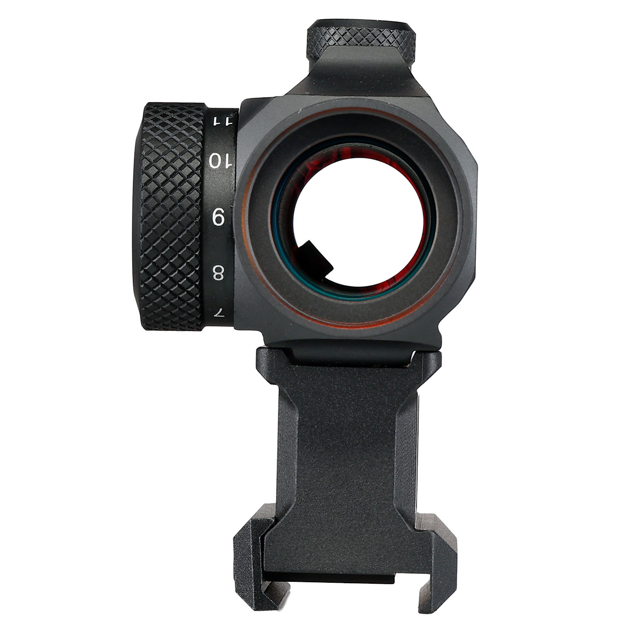 ASG / Strike Systems RDATS-01 Red-Dot mit 3 MOA Dot Absehen inkl. 20 - 22 mm Low u. High Mount schwarz Bild 7