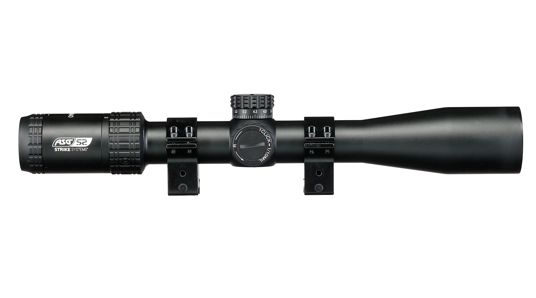 ASG / Strike Systems 3-12x40 HMTS-02 Zielfernrohr inkl. 20 - 22 mm Ringe schwarz Bild 5