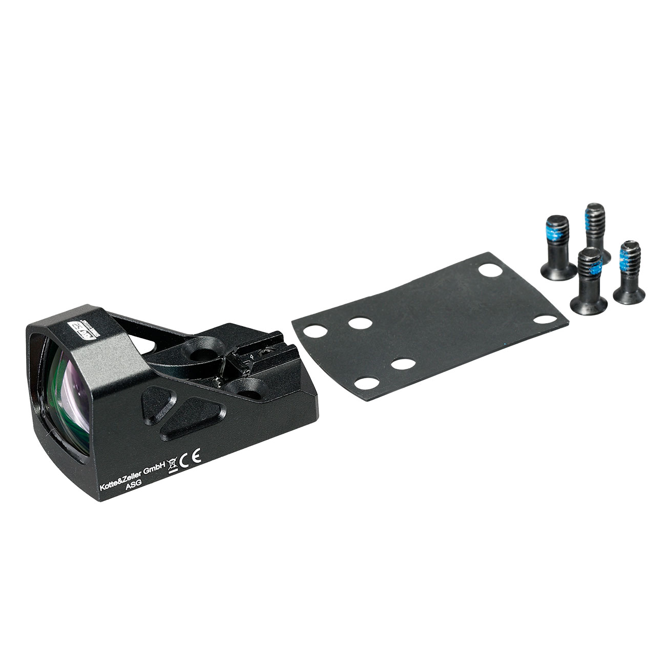 ASG / Strike Systems RDATS-03 Ultra Compact Red-Dot LPZ mit ALA und RMR-Footprint schwarz