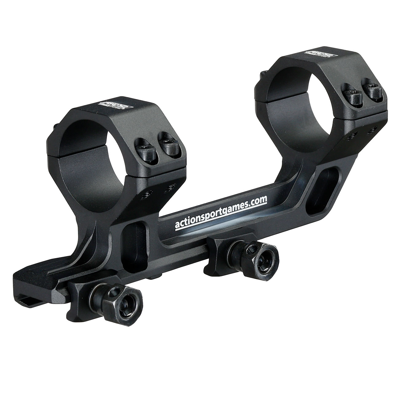 ASG / Strike Systems LOMS-01 Picatinny Low-Profile Mount 50 mm Offset f. 30 mm Zielfernrohre schwarz