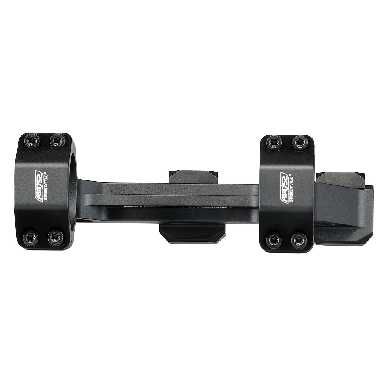 ASG / Strike Systems HOMS-01 Picatinny High-Profile Mount 50 mm Offset f. 30 mm Zielfernrohre schwarz Bild 6