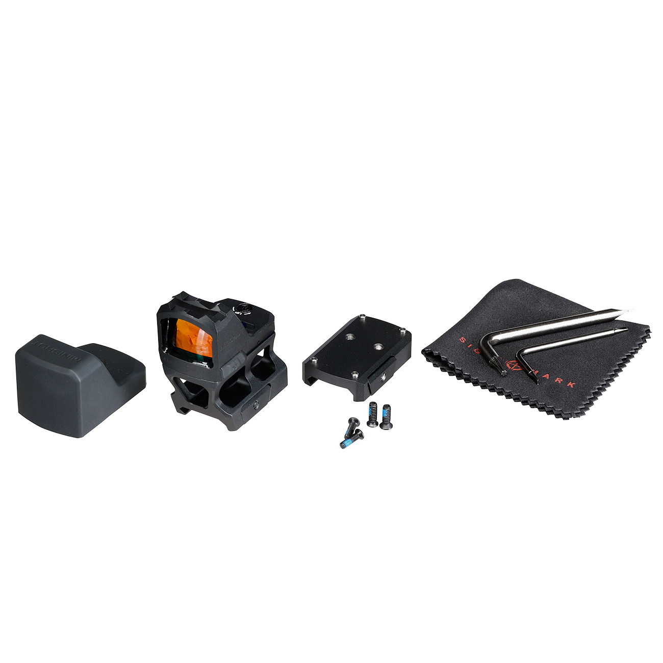 Sightmark Mini Shot M-Spec M1 V2 Micro Reflex Sight Red-Dot Dual-Absehen LPZ inkl. 20 - 22mm Halterungen schwarz Bild 10