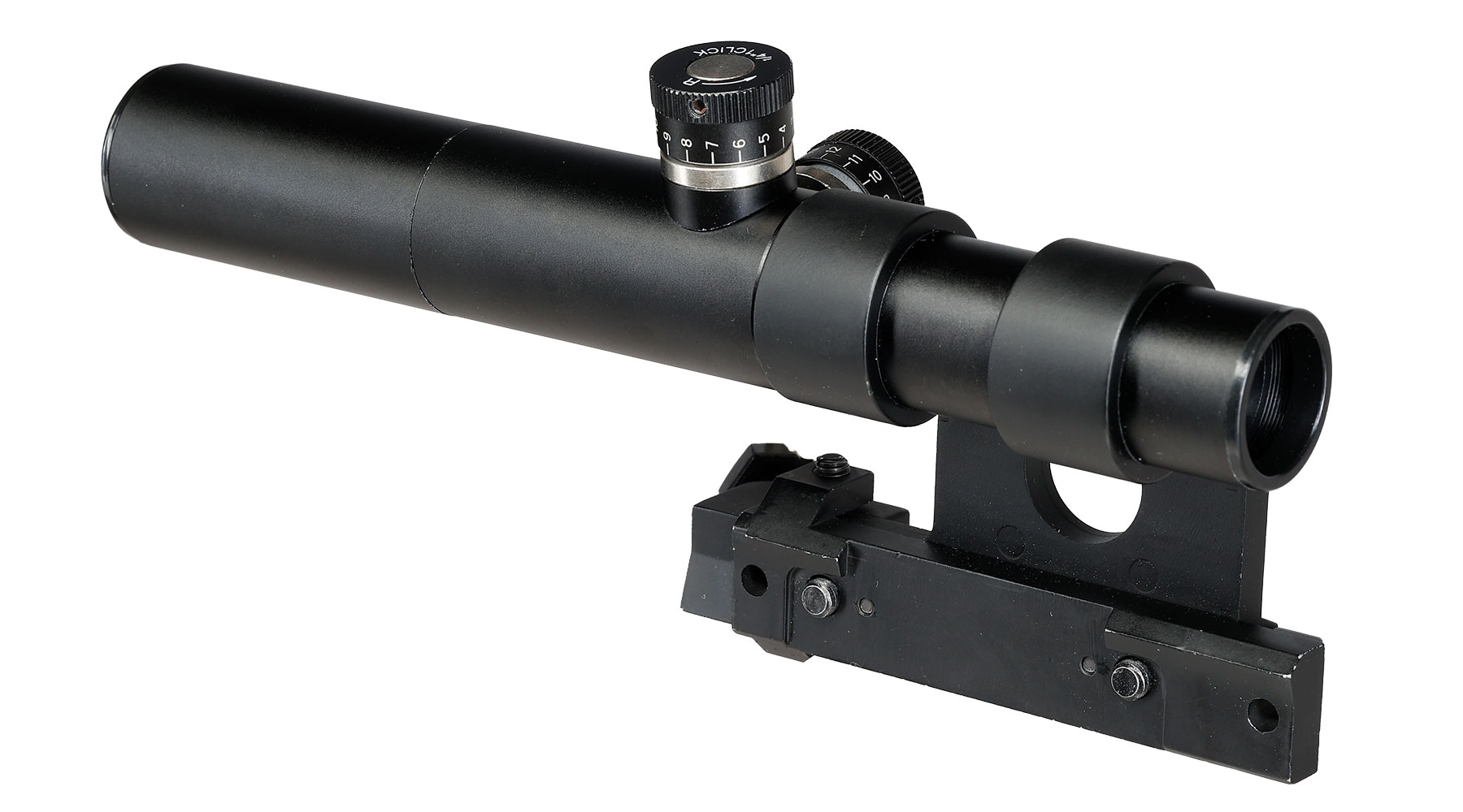 Double Bell PU-Scope Zielfernrohr Vollmetall 3,5x21 f. DB Mosin Nagant M1891/30 Gewehr schwarz Bild 1