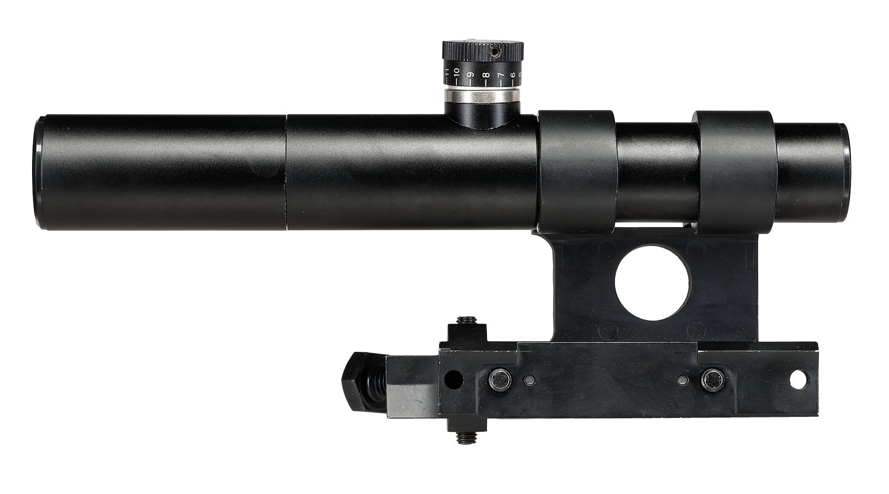 Double Bell PU-Scope Zielfernrohr Vollmetall 3,5x21 f. DB Mosin Nagant M1891/30 Gewehr schwarz Bild 5