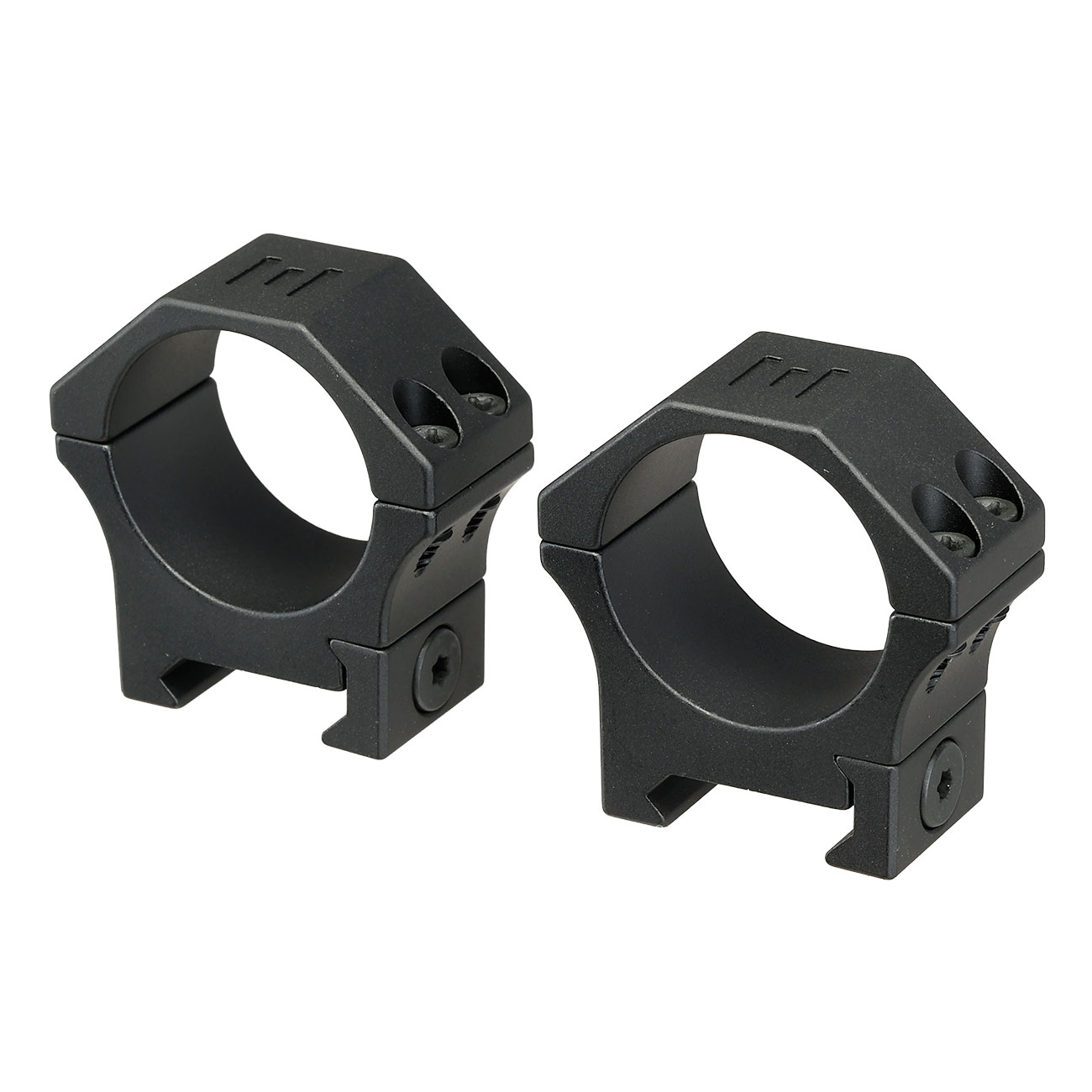 Element Optics XT Low Profile Rings f�r 30 mm ZF f. 20 - 22 mm Picatinny-Schiene (2 St�ck) schwarz Bild 3