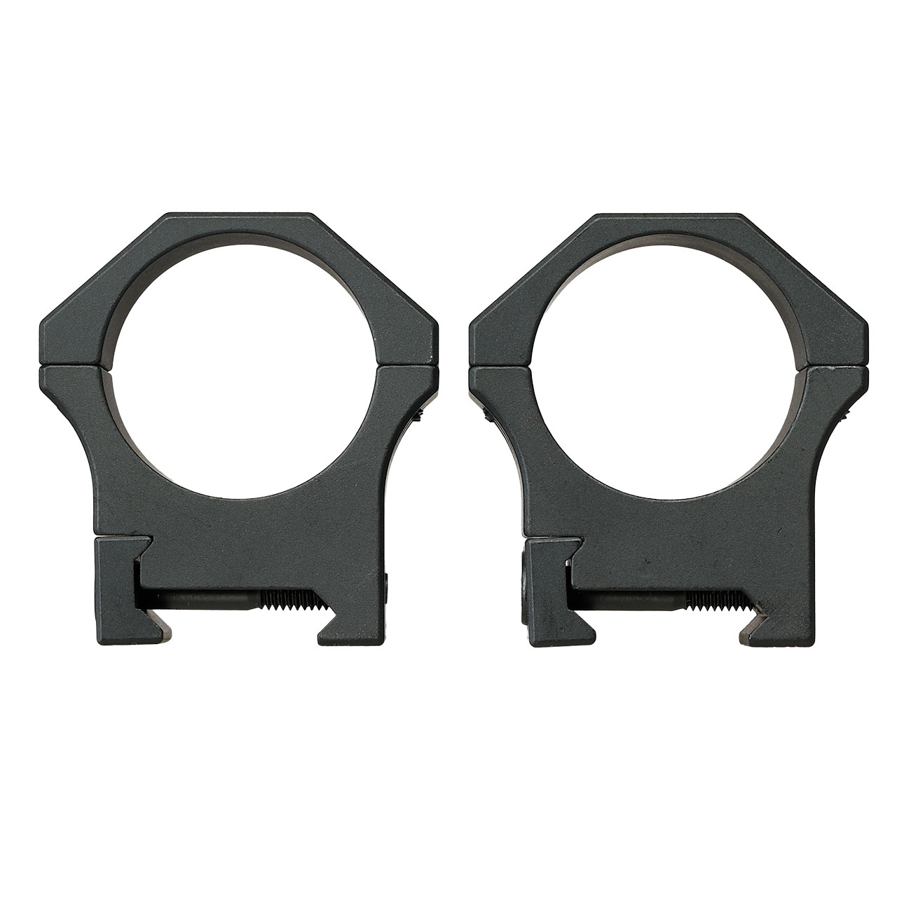 Element Optics XT Medium Profile Rings f�r 30 mm ZF f. 20 - 22 mm Picatinny-Schiene (2 St�ck) schwarz Bild 4