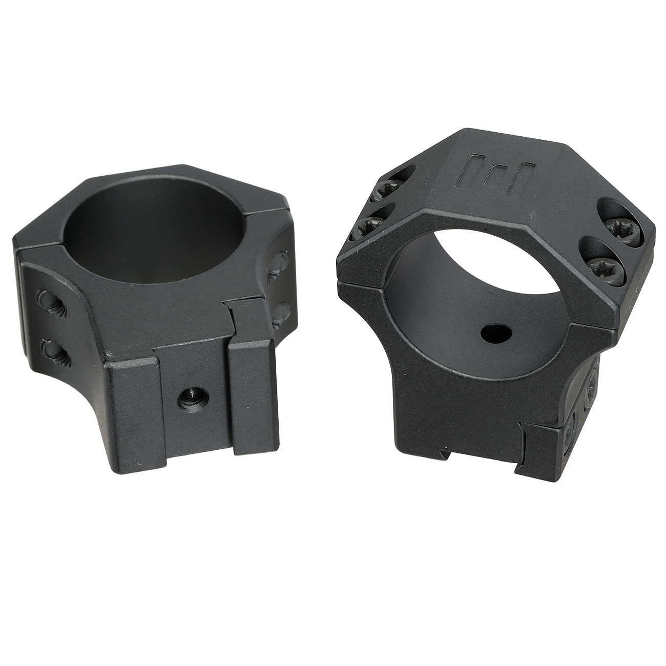 Element Optics XT Medium Profile Rings f�r 25,4 mm ZF f. 11 mm Prismenschiene (2 St�ck) schwarz