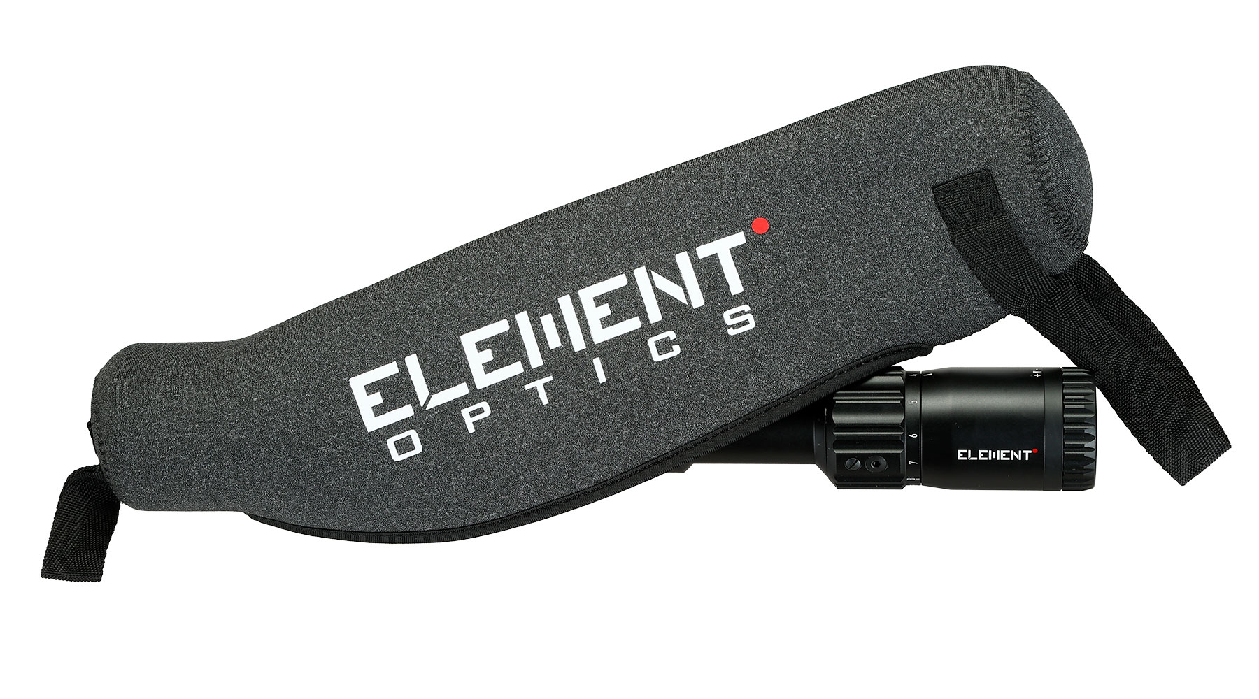 Element Optics Neopren Schutzcover f. Zielfernrohre grau - Regular Version Bild 1