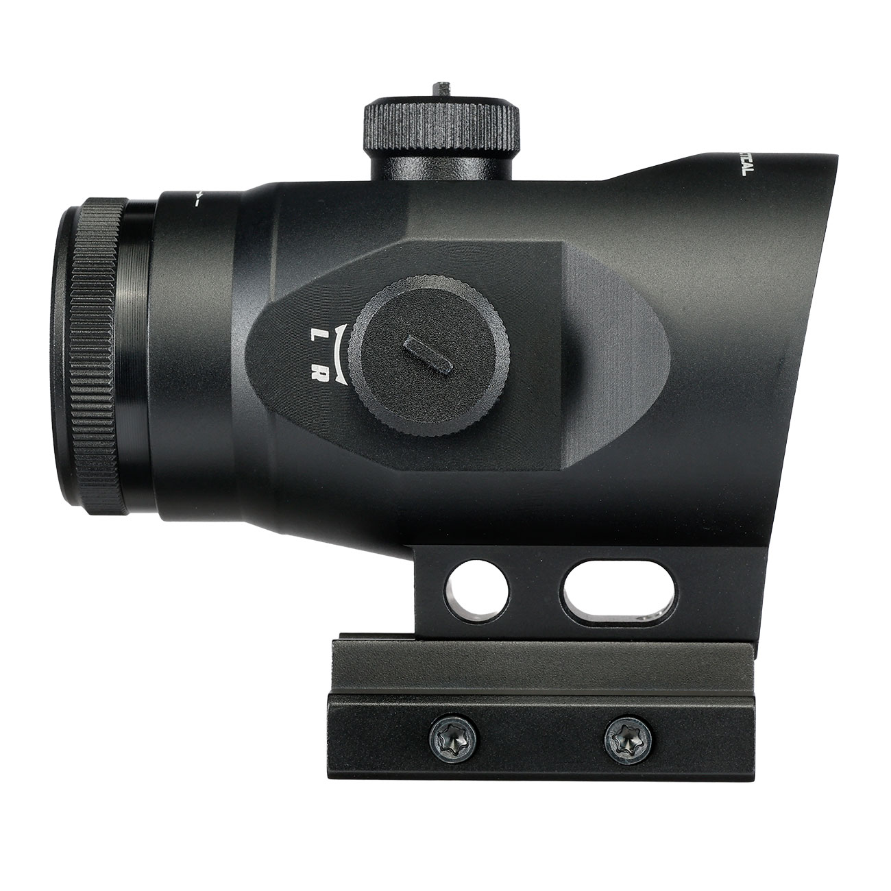 JS-Tactical 1x20 Prisma Sight mit Red- / Green-Circle-Dot inkl. 20 - 22 mm Halterung schwarz Bild 3