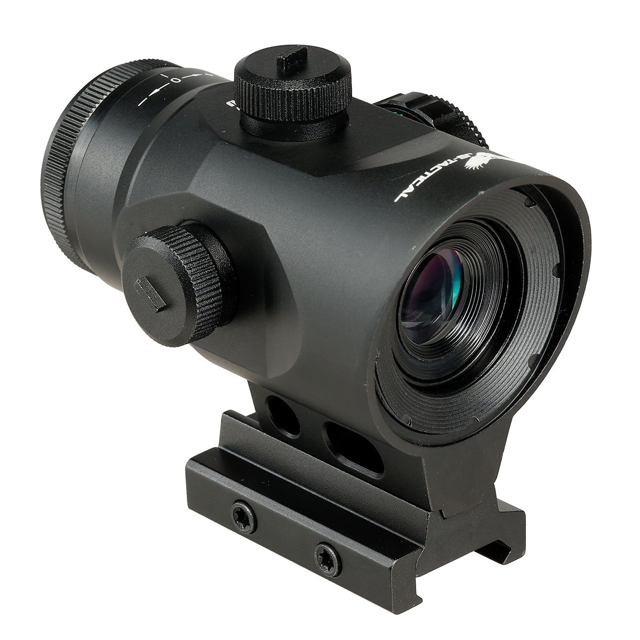 JS-Tactical 1x20 Prisma Sight mit Red- / Green-Circle-Dot inkl. 20 - 22 mm Halterung schwarz Bild 5