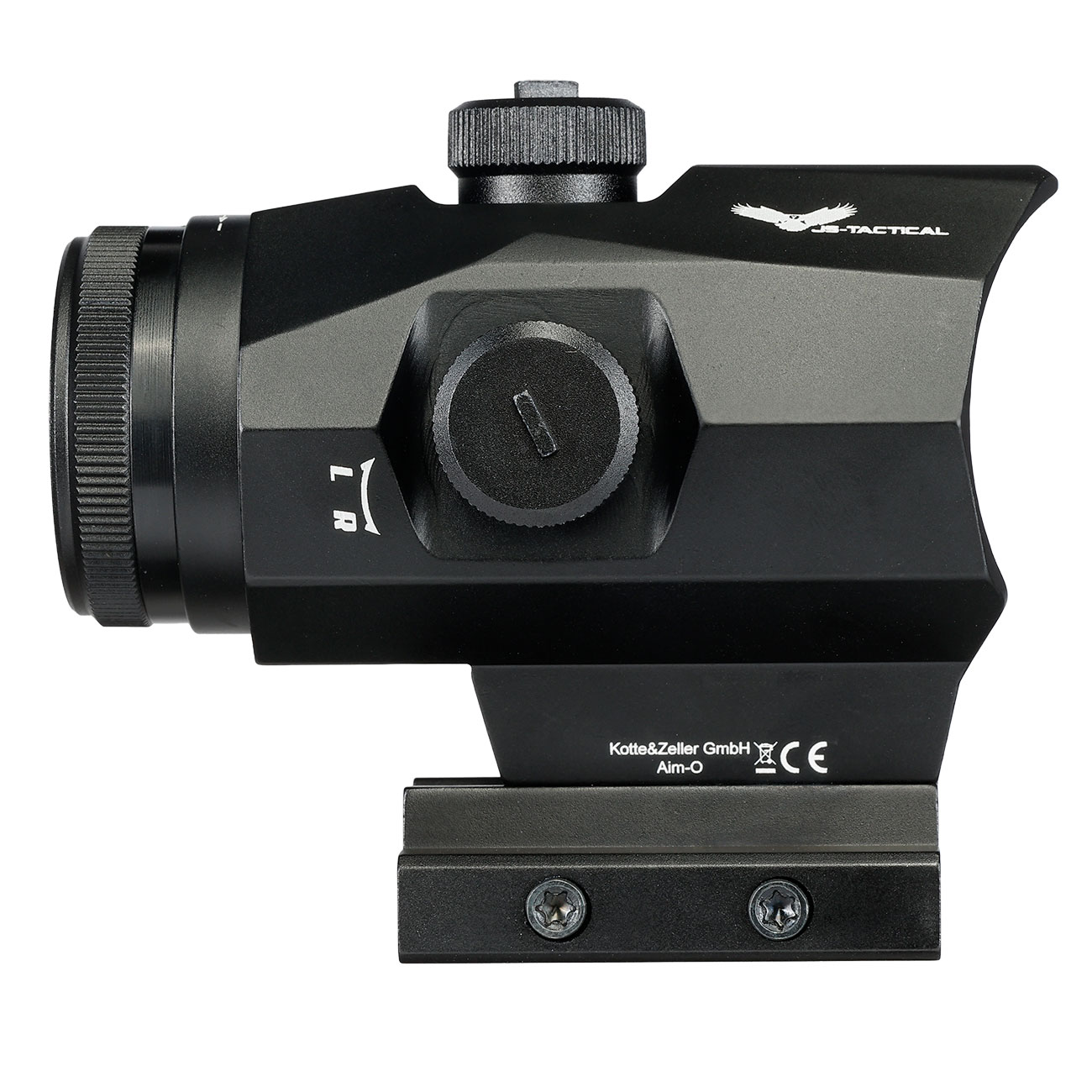 JS-Tactical 1X20S Prisma Sport Sight mit Red- / Green-Circle-Dot inkl. 20 - 22 mm Halterung schwarz Bild 3