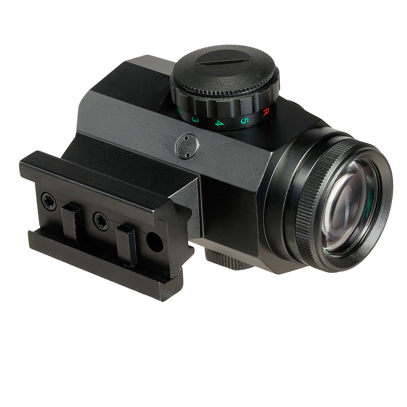 JS-Tactical 1X20S Prisma Sport Sight mit Red- / Green-Circle-Dot inkl. 20 - 22 mm Halterung schwarz Bild 8