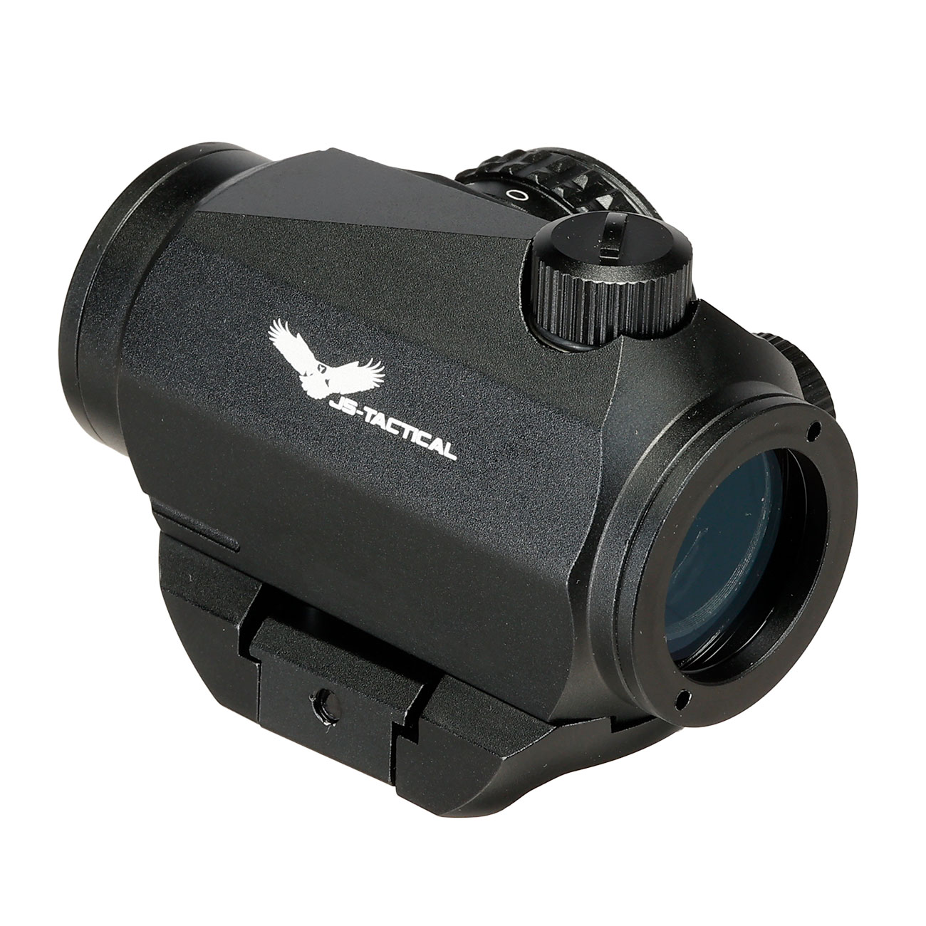 JS-Tactical A5 Red-Dot Sight inkl. 20 - 22 mm Halterung / Scope Riser schwarz Bild 2