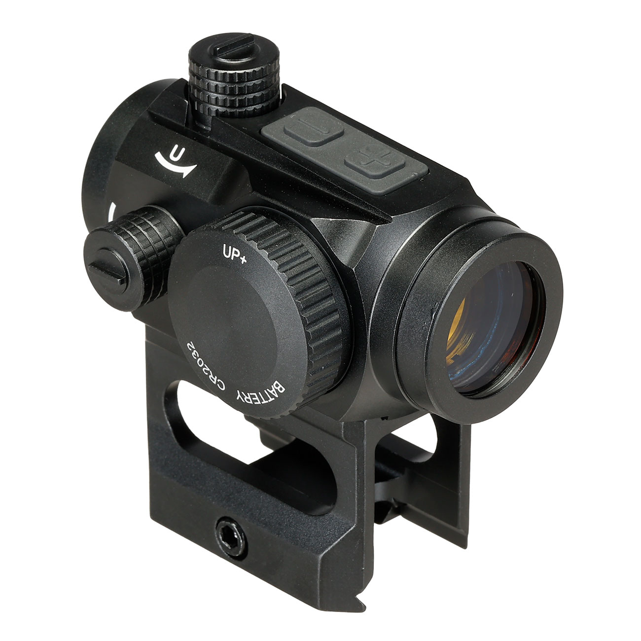 JS-Tactical BD04 Red-Dot Sight inkl. 20 - 22 mm Halterung / Scope Riser schwarz Bild 2