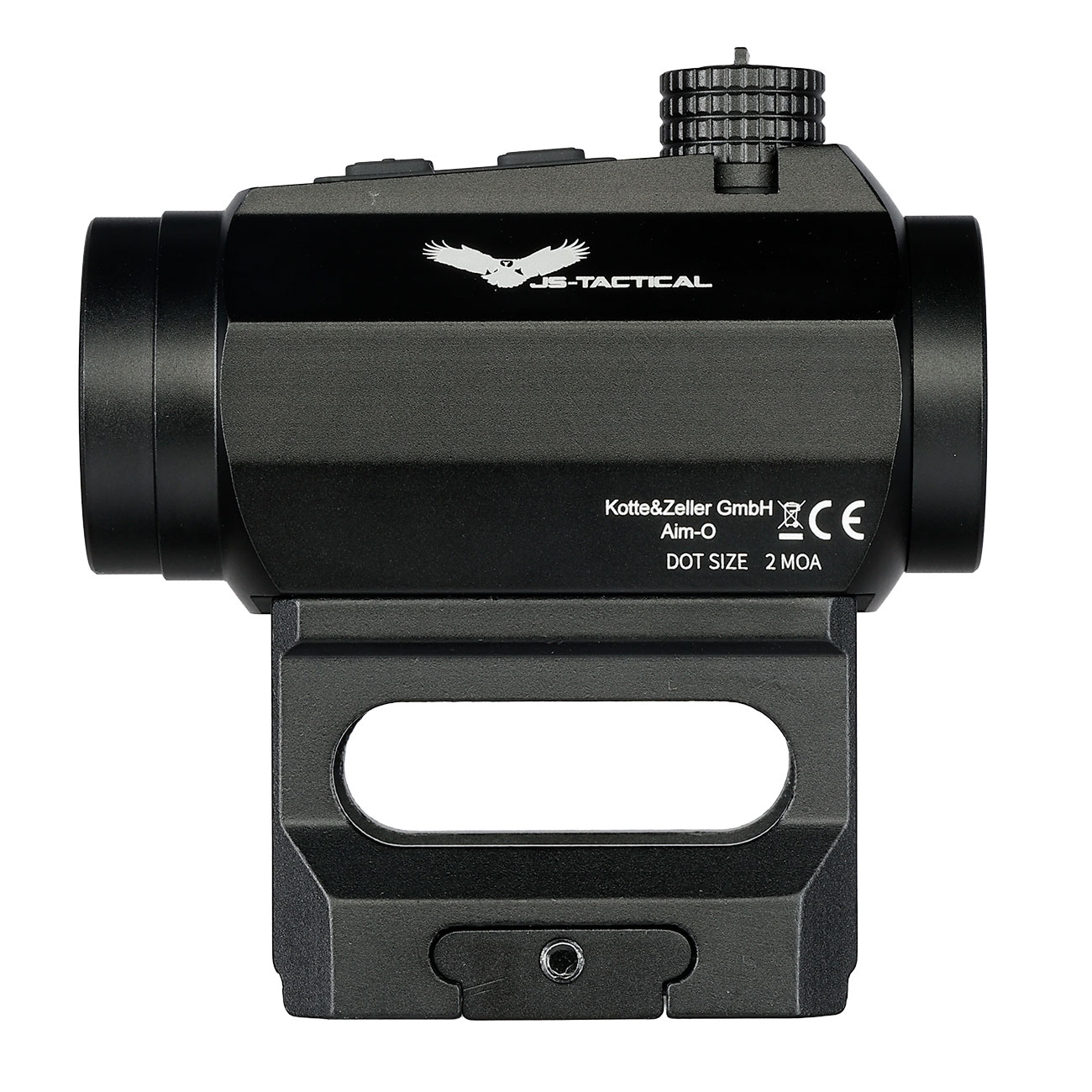 JS-Tactical BD04 Red-Dot Sight inkl. 20 - 22 mm Halterung / Scope Riser schwarz Bild 4