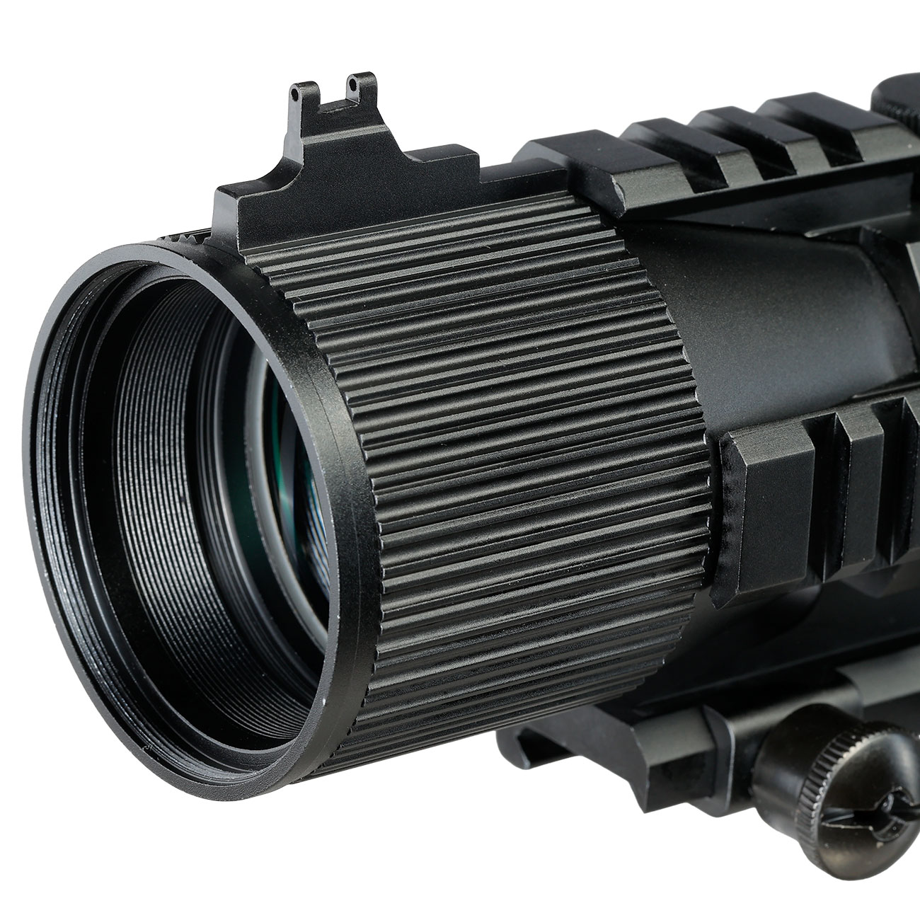 JS-Tactical 5x50mm Tac-Scope Zielfernrohr beleuchtet inkl. 20 - 22 mm Halterung schwarz Bild 7
