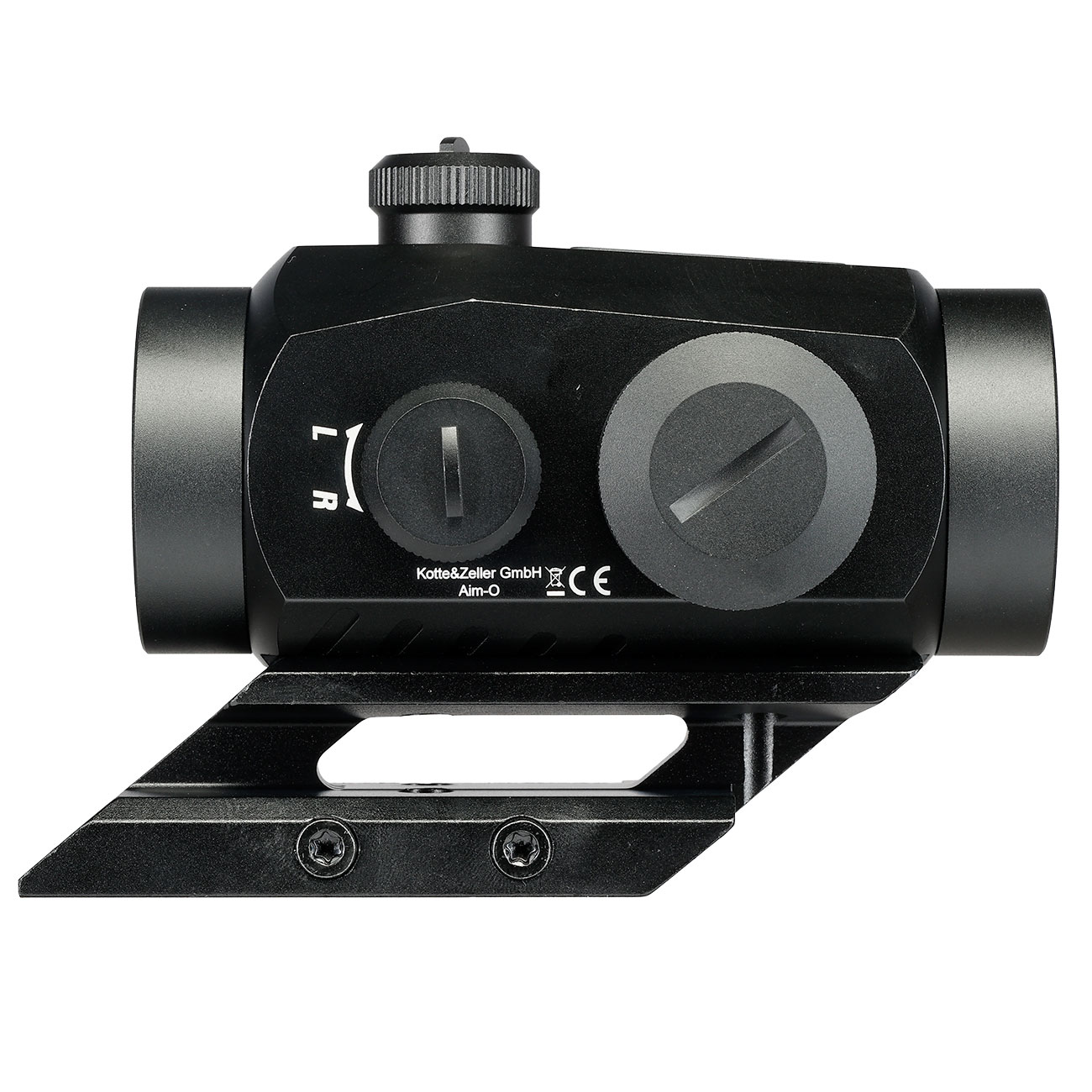 JS-Tactical R6 Red-Dot Sight inkl. 20 - 22 mm Halterung / Scope Riser schwarz Bild 4