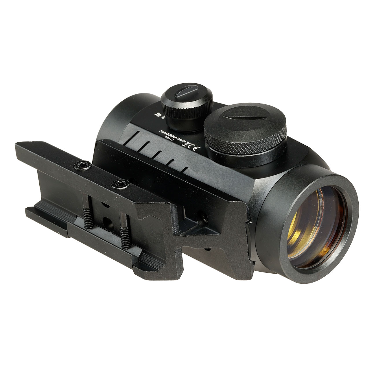 JS-Tactical R6 Red-Dot Sight inkl. 20 - 22 mm Halterung / Scope Riser schwarz Bild 9