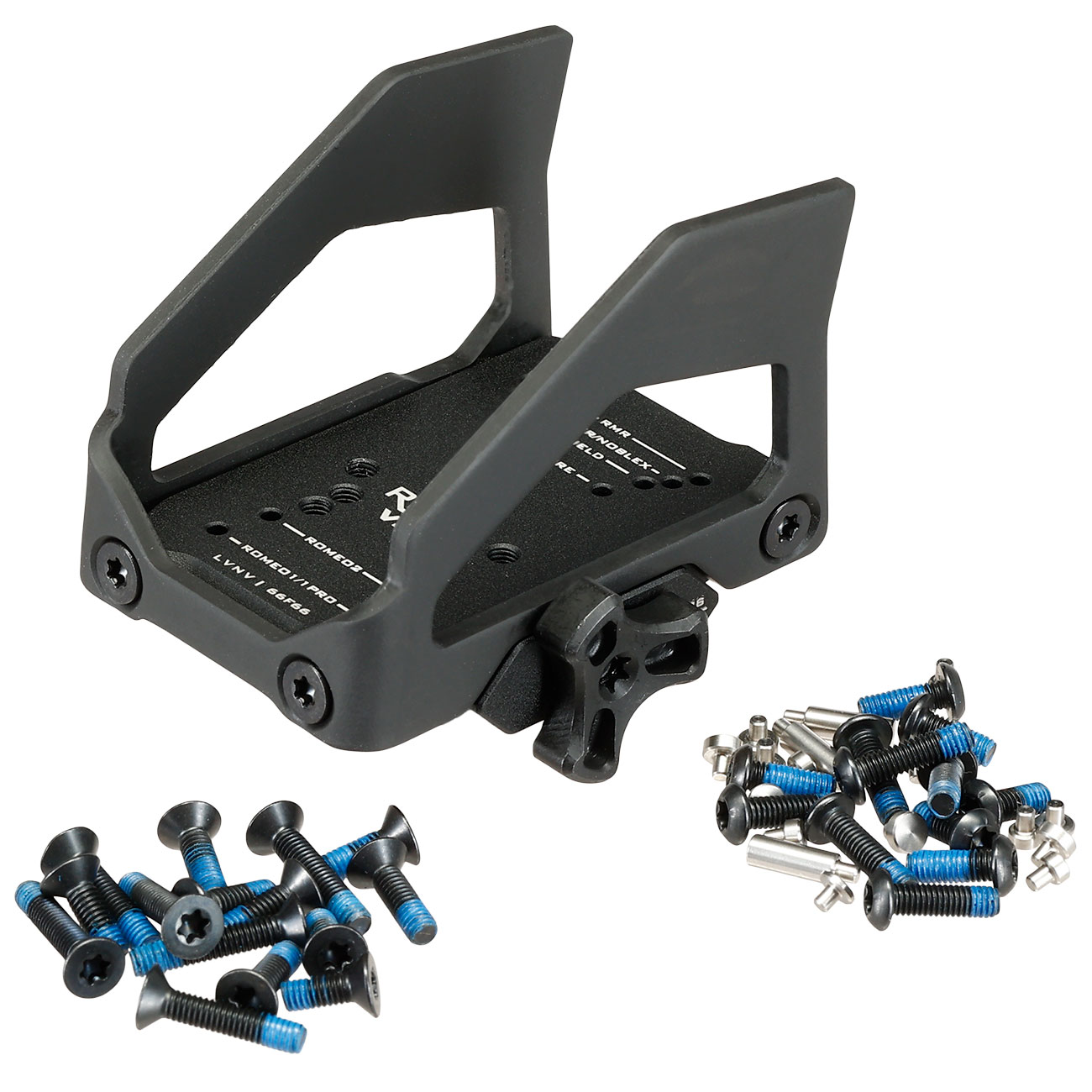 Strike Industries Aluminium / Stahl REX V2 Universal Reflex Exoskelett f. Reflex-Optiken f. 20 - 22mm Schienen schwarz