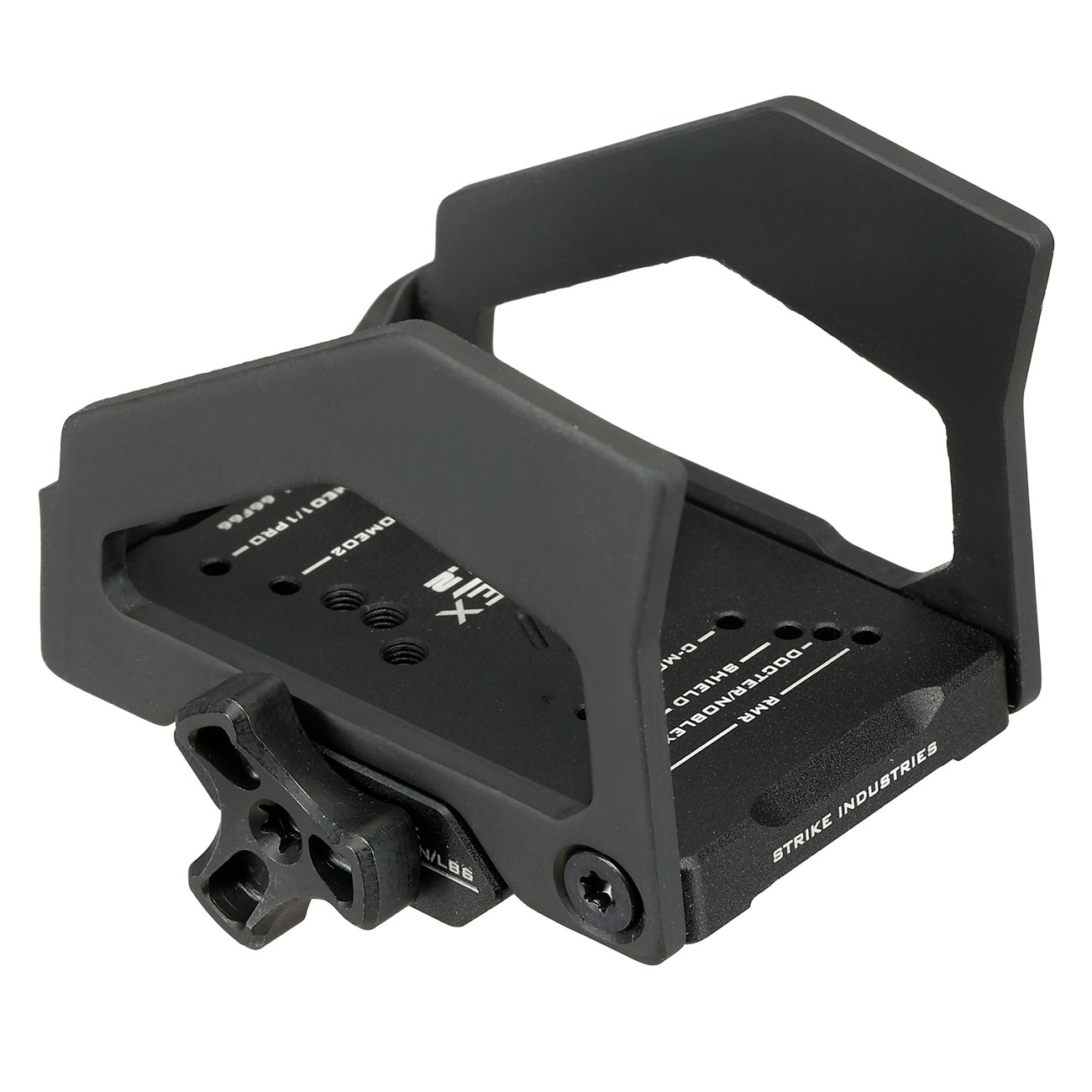 Strike Industries Aluminium / Stahl REX V2 Universal Reflex Exoskelett f. Reflex-Optiken f. 20 - 22mm Schienen schwarz Bild 4