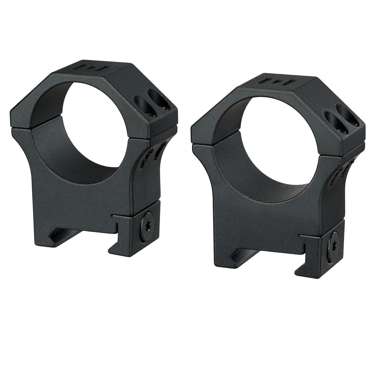 Element Optics XT High Profile Rings f�r 30 mm ZF f. 20 - 22 mm Picatinny-Schiene (2 St�ck) schwarz Bild 3